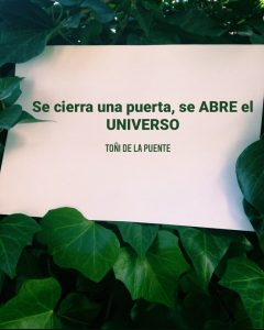 Se cierra una puerta, se abre el universo