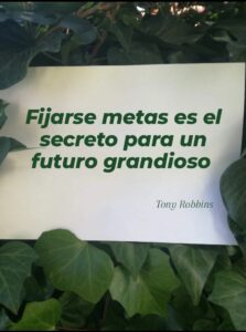 Fijarse metas es el secreto para un futuro grandioso